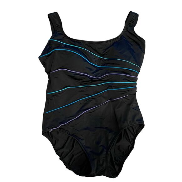 Womens One Piece Swimsuit Swimwear Vacation Cruisewear Beach Pool Party - Picture 1 of 7